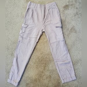 Shinestar Pink Pleated Ankle Pants
